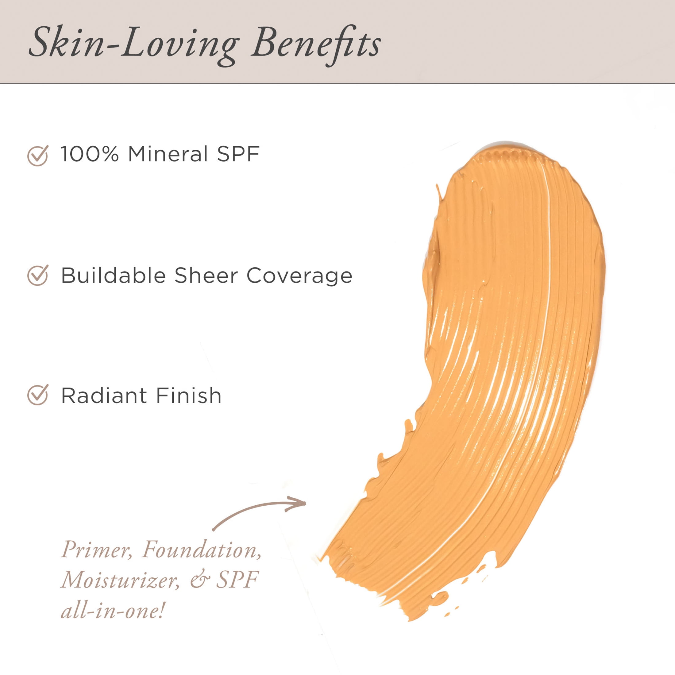 PÜR MINERALS 4-in-1 Tinted Moisturizer With SPF 20 - Hydrating Face Moisturizer, Primer, & Foundation With Shea Butter, Aloe Vera & Vitamin B3 - Vegan Friendly - Free of Paraben, Gluten & BPA , Dark