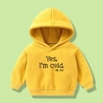 thumbnail image 2 of Wxolcjlv Toddler Boys Hoodies Sweatshirt Leisure Cartoon Bear Printed Long Sleeve Pullover Jacket Kids Girls Daily Use School Outdoor Activities Cute Fall Winter Hoody Sweatshirts,4 -5 Years, 2 of 8