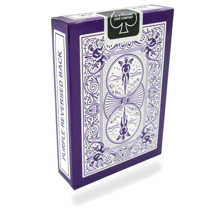 Purple Playing Cards Bicycle Deck - Walmart.com