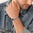 thumbnail image 4 of Infinity Knot Urn Bracelet for Ashes - Genuine Leather Cremation Jewelry Memorial Bracelet - Human / Pet Cremation Bracelet for Women Men, 4 of 8