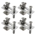 thumbnail image 1 of Set of 4 T-Clamps for 3018-PRO / 3018-MX3 / 3018-PROVer CNC Milling and Engraving Machine, 1 of 5