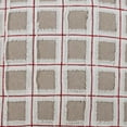 thumbnail image 3 of Fennco Styles Chic Frayed Windowpane 100% Cotton Decorative Throw Pillow Cover & Insert 16 x 16 Inch, 3 of 4