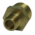 thumbnail image 4 of Tubo de latón Hex Fitting Adaptador directo Rosca macho Conector de agua Modelo_1 Zulema Adaptador de rosca de latón, 4 of 8