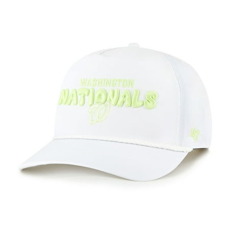 Women's-'47  White Washington Nationals Bright Side Adjustable Hitch Hat