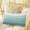 Turquoise, variant on Teal Ombre Throw Pillow Cover, Pillowcase Protectors with Zipper, Breathable Decorative Lumbar Pillow Case Cover, Modern Abstract Art Farmhouse Striped Pillow Shams for Couch Sofa 16x24Inch