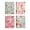 A, variant on Aonity A7 Small Fresh Notebook with Floral Print, Notebook 4 Pcs Thick Flower Design Hardcover 8Mm Ruled 4 Color 80 Sheets 160 Pages Journals for Study and Notes