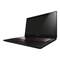 thumbnail image 2 of Lenovo Y50-70 80EJ - Intel Core i7 - 4720HQ / up to 3.6 GHz - Win 8.1 64-bit - GF GTX 960M - 16 GB RAM - 512 GB SSD - 15.6" IPS 3840 x 2160 (Ultra HD 4K) - Wi-Fi 5 - black, 2 of 10