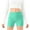 Mint Green, variant on Eltusu Girls Bike Shorts, Basic Dance Elastic Waist Tight Summer Shorts Black Size 5-14 T