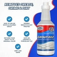 thumbnail image 2 of Clean-eez - Grout-eez Super Heavy-Duty Grout Cleaner Easy and Effective. Destroys Dirt and Grime with Ease. Safe for Colored Grout. Single Bottle and Handheld Brush, 2 of 6