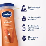 (2 Pack) Vaseline Intensive Care Cocoa Butter Deep Conditioning Rich Hydrating Lotion 10 fl oz
