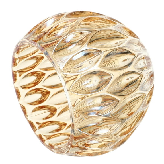 OUNONA Small Table Lamp Cover Glass Lampshade Desktop Lampshade Candle Shade Lampshade