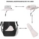 thumbnail image 4 of Womens Summer Sun Hat Beach Hat Wide Brim Outdoor UV Protection Hat Foldable Cool Mesh Ponytail Bucket Hat, 4 of 5
