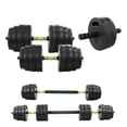 thumbnail image 2 of Set de Mancuernas Ajustables Altera 40 kg con Barra Recta y Discos Intercambiables, 2 of 9