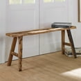 thumbnail image 3 of Uttermost Paddock Farmhouse Pine Wood Bench in Natural Finish, 3 of 3
