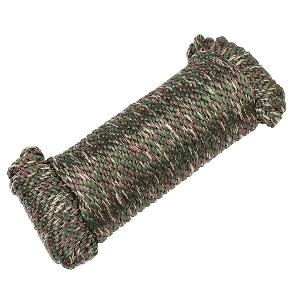 Ozark Trail 1/4 in x 50 ft Braided Polypropylene Utility Dock Line, Floating Marine and General Purpose Rope