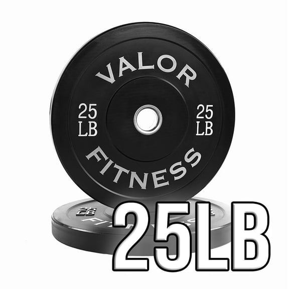 Valor Fitness BP-25 25lb Bumper Plates (Pair)