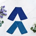 thumbnail image 1 of OULII 2 Pcs Travel Sweat Rag Cooling Towel Polyester Light Blue for Outdoor Use, 1 of 4