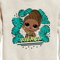 thumbnail image 3 of LOL Surprise! - Fierce - Toddler And Youth Crewneck Fleece Sweatshirt, 3 of 5