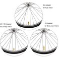 thumbnail image 4 of Aleko - Conector adaptador de válvula de bomba de bicicleta, adaptador de válvula de bicicleta a válvula de coche SV AV DV, aguja de bola de globo (12 unidades) ACTIVE Biensenido a ACTIVE, 4 of 4