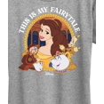 thumbnail image 3 of Disney Princess - Belle This Is My Fairytale - Women's Short Sleeve Graphic T-Shirt, 3 of 5