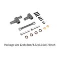 thumbnail image 7 of LeeQinersw RC Car Steering Assembly RC Car Fittings for 1/14 14209 14210 H14BM Gray, 7 of 7