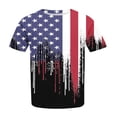 thumbnail image 6 of up to 60% off Gifts Usmixi Shirts for Women 4th of July Fashion Plus Size Patriotic Tunic Tee Tops Summer Trendy Independence Day Graphics Short Sleeve Crewneck Ladies Blouses Black XL, 6 of 6