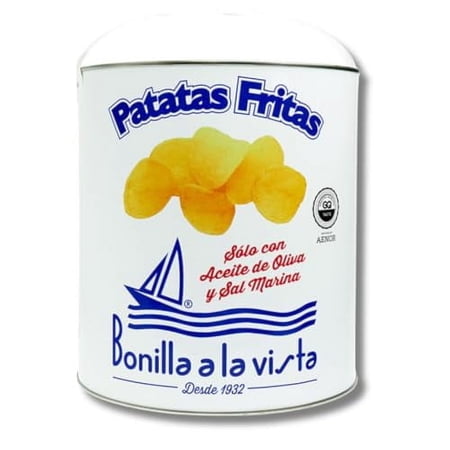 Bonilla a la Vista Potato Chips - 500g Tin