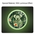 thumbnail image 2 of Koala Glow-in-the-Dark Round Cabinet Knobs - Fluorescent Drawer Pulls 4-Pack, Suitable for Cabinets, Wardrobes, and Dressers - Furniture Décor with Screws and Handles, 2 of 6