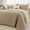 Beige, variant on King Size Quilt Bedding Set (106x96 Inch), 3 Pieces Burnt Orange Fall Soft Lightweight Bedspread Coverlet, Terracotta Rust Boho Summer Quilt King Size for All Season(1 Quilt, 2 Pillow Shams)