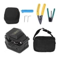 thumbnail image 3 of Bolsa de kit de herramientas de fibra óptica, kit de herramientas de fibra óptica Kit de herramientas de conexión en frío de fibra óptica Kit de herramientas de fibra óptica Mejore su experiencia, 3 of 8