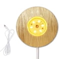 thumbnail image 1 of 3D Night LED Lamp Base LED Lamp Base USB Adjustable Brightness Light Stand Base Wood Base, 1 of 7