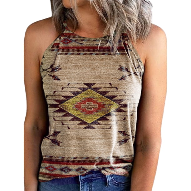 Txlixc Chaleco cuello halter retro de verano femenino Txlixc moda