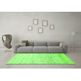 thumbnail image 3 of Ahgly Company Indoor Square Abstract Green Modern Area Rugs, 8' Square, 3 of 4