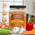 thumbnail image 7 of Gourmet Toasted Dried Minced Garlic by Its Delish, 2.1 LBS 34 Oz Jumbo Container Jar  Dry Roasted Garlic Flakes  All Natural Peeled Chopped Garlic Cloves Dehydrated - Kosher, 7 of 7