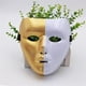 thumbnail image 1 of 1 / 15 Uds máscara Retro máscara Simple llamativa máscaras de Halloween máscara de mascarada Material de alta calidad máscara pintada de plástico, 1 of 5