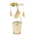 thumbnail image 4 of AMERTEER Auto Rotating Tea Light Votive Candle Holder Home Decoration -Star, 4 of 7