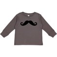 thumbnail image 3 of Inktastic Mustache Boys or Girls Long Sleeve Toddler T-Shirt, 3 of 5