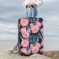 thumbnail image 4 of Uemuo Rose Flowers Printed Washable Luggage Cover - Fashion Suitcase Protector Fits 18-32 Inch Luggage -X-Large, 4 of 9