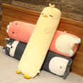 thumbnail image 4 of Peluche de dinosaurio, cerdo, conejo, oso, husky, pato, suave, para dormir durante mucho tiempo, regalo para niñas y niños, 4 of 5