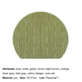 thumbnail image 6 of Mosey Table Mat Lightweight  PVC Heat-resistant Table Mat Strong Construction Unique for Gifts, 6 of 7