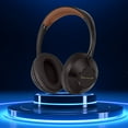 thumbnail image 1 of Auriculares inalámbricos Bluetooth sobre la oreja | Subwoofer Bass Stereo | Diseño ergonómico plegable | IPX4 a prueba de agua | Bluetooth 5.3 | Carga tipo C | Alcance de 15 m | 6-20 horas de tiempo, 1 of 8