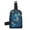 Blue Butterfly Flower, variant on FOR U DESIGNS Pug Sling Bag for Women Cute Dog Shoulder Bag Heart Fanny Pack for Hiking Travel PU Leather Chest Pack Bag Small Waist Pack with Adjustable Strap & 4 Card Slot