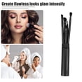thumbnail image 3 of Unique Bargains 5 Pcs Travel Blending Makeup Brush Set Foundation Contour Concealer Blusher Brush 15.3x2.3cm Black, 3 of 6