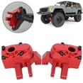 thumbnail image 3 of Carcasa De La Copa De La Dirección Delantera Del Coche RC, Pieza De Coche RC De Alto Rendimiento, Duradera, Fácil De Usar, Carcasa Del Eje Delantero Del Coche 2 Piezas RC, Para ANGGREK No, 3 of 7