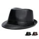 thumbnail image 5 of Qarigey Gorras clásicas de cuero para hombres Diseños elegantes para cualquier ocasión Sombrero para todas las estaciones para hombres Sombreros marrón, 5 of 6