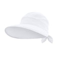 thumbnail image 3 of dgysar Womens Summer Sun Hat with Detachable Visor, Removable Brim Baseball Cap for Outdoor, Adjustable Mesh Breathable Ponytail Hat, 3 of 3