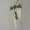 White#13🍉, variant on Violete Artificial Wisteria Flower Hanging Ornament, Long Stem Plastic Vine Decor in Blue, Pink, White, Purple for Indoor Living Room Wall and Ceiling Decoration