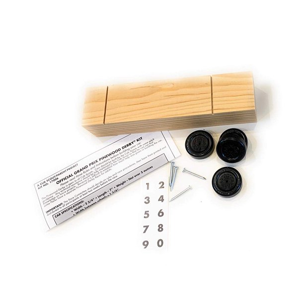 Scout Derby Grand Prix Pinewood Derby Car Kit