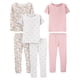 thumbnail image 1 of Conjunto de pijama Simple Joys de Carter's Girls, 6 piezas, 100% algodón, 1 of 1