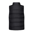 thumbnail image 3 of Wutalume Men's Casual Solid Color Stand-Up Collar Cotton-Padded Jacket, Sleeveless Light and Warm Cotton-Padded Vest, Versatile for Layering,Black L, 3 of 5
